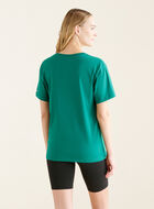 Womens Roots Embroidery T-Shirt