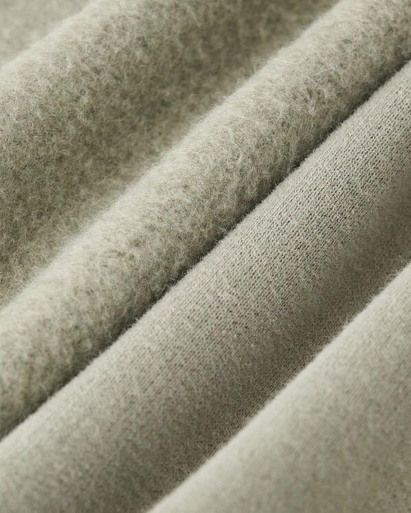 Chandail &agrave; capuchon temp&ecirc;te et glissi&egrave;re en molleton Nuage