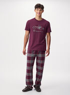 Mens Cooper Plaid Fill T-Shirt