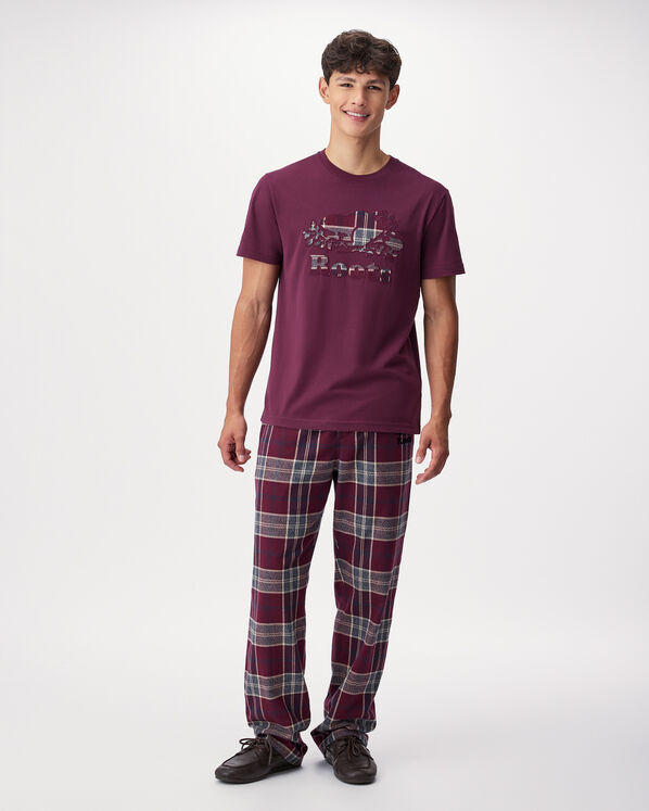 Mens Cooper Plaid Fill T-Shirt
