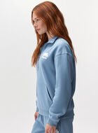 Organic Cooper Relaxed Quarter Zip Stein