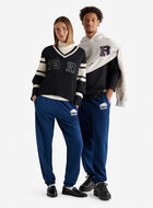 Pantalon original ample en molleton  en coton bio