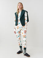 Womens Winter Wonderland Pajama Top