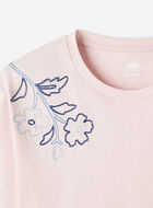 T-shirt motif floral Roots pour femme