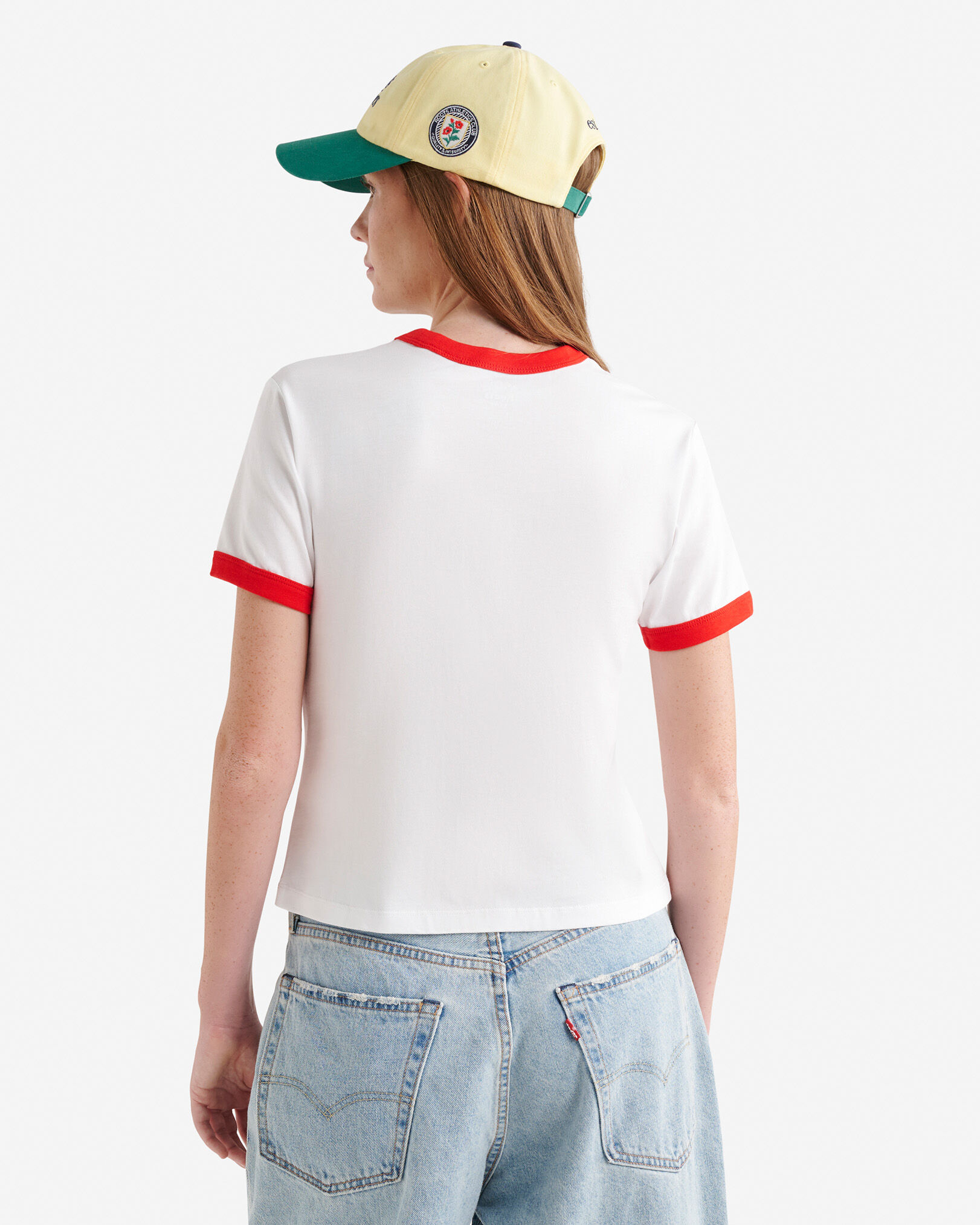 T-shirt aux bordures contrastantes Athlétisme nordique