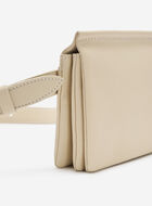 Sac-ceinture double en cuir Nuage