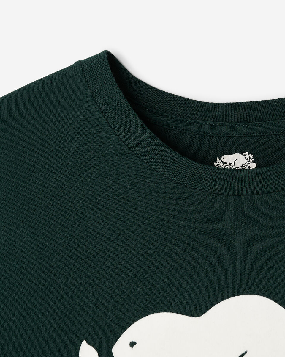 T-shirt Cooper le castor en coton bio pour homme