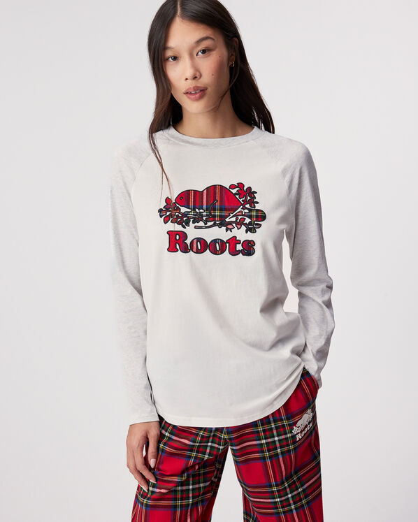 Womens Cooper Plaid Long Sleeve T-Shirt