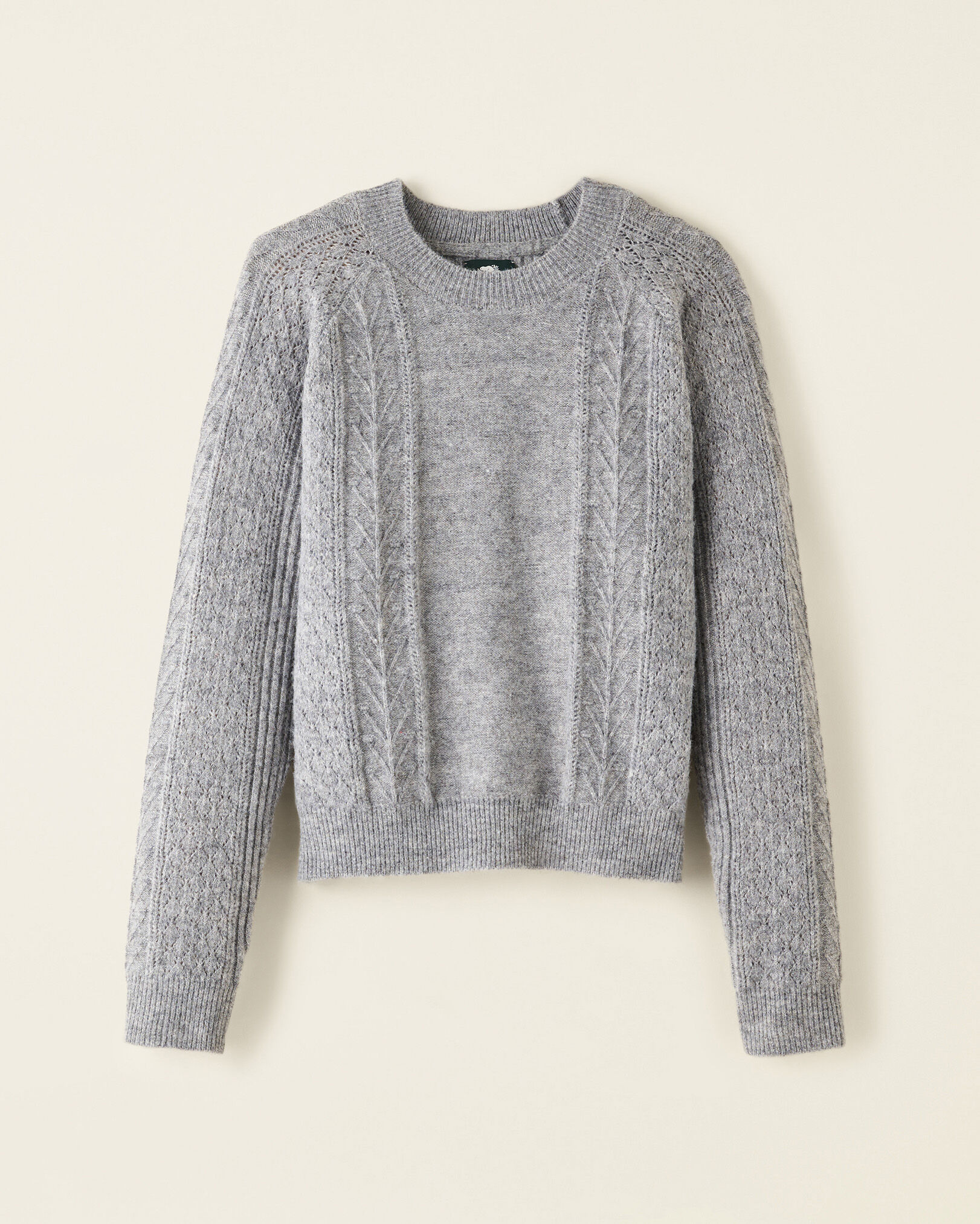 Pointelle sweater cheap