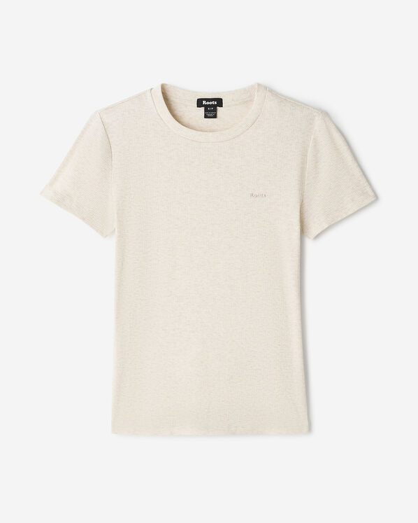 Roam Rib Fitted Short Sleeve Top