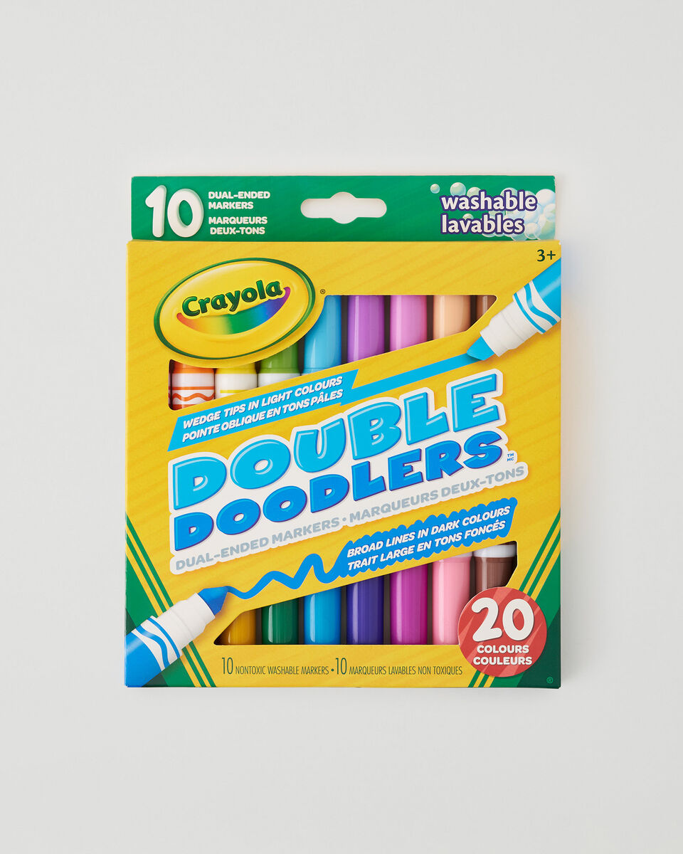 Crayons feutres lavables Double Doodlers Crayola, Magasin général