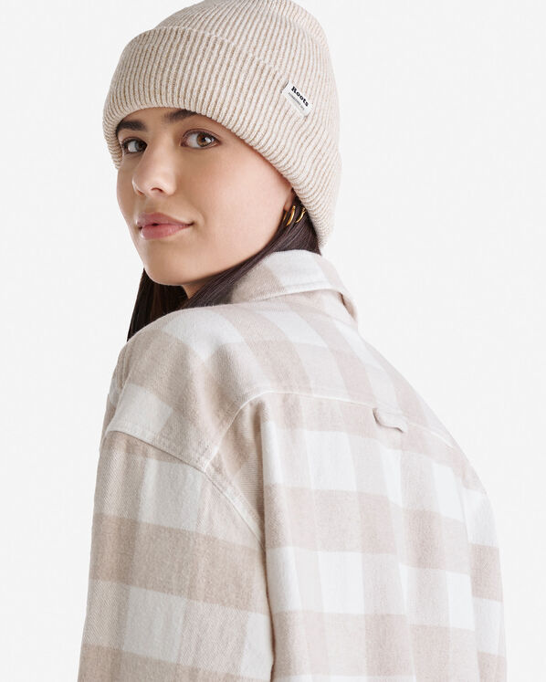 Tuque en tricot douillet