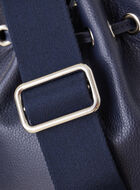 Mini sac seau en cuir Cervino