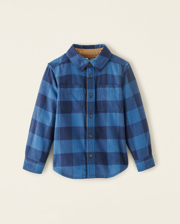 Chemise décontractée à carreaux Park pour tout-petits