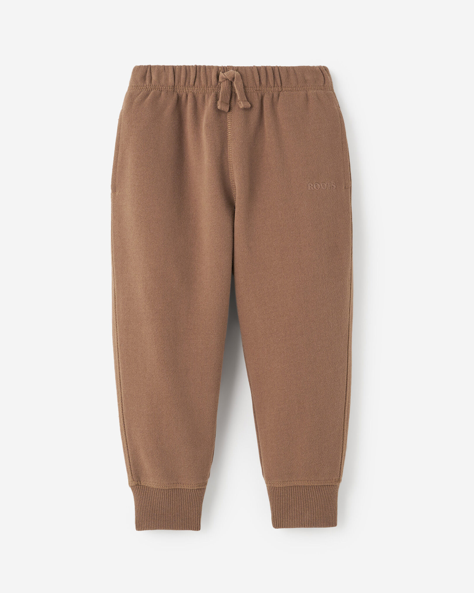 Toddler brown sweatpants top