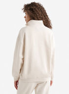 Organic Cooper Relaxed Quarter Zip Stein