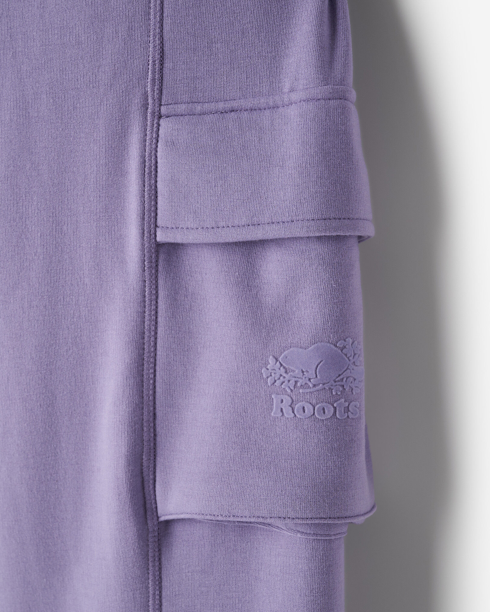 Pantalon en molleton douillet à poches cargo Cooper pour enfants