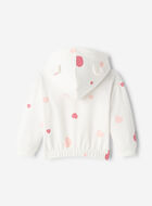 Chandail &agrave; capuchon et glissi&egrave;re douillet Amour Ourson pour b&eacute;b&eacute;s