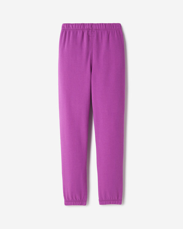Pantalon original ajusté en molleton de coton bio pour enfants