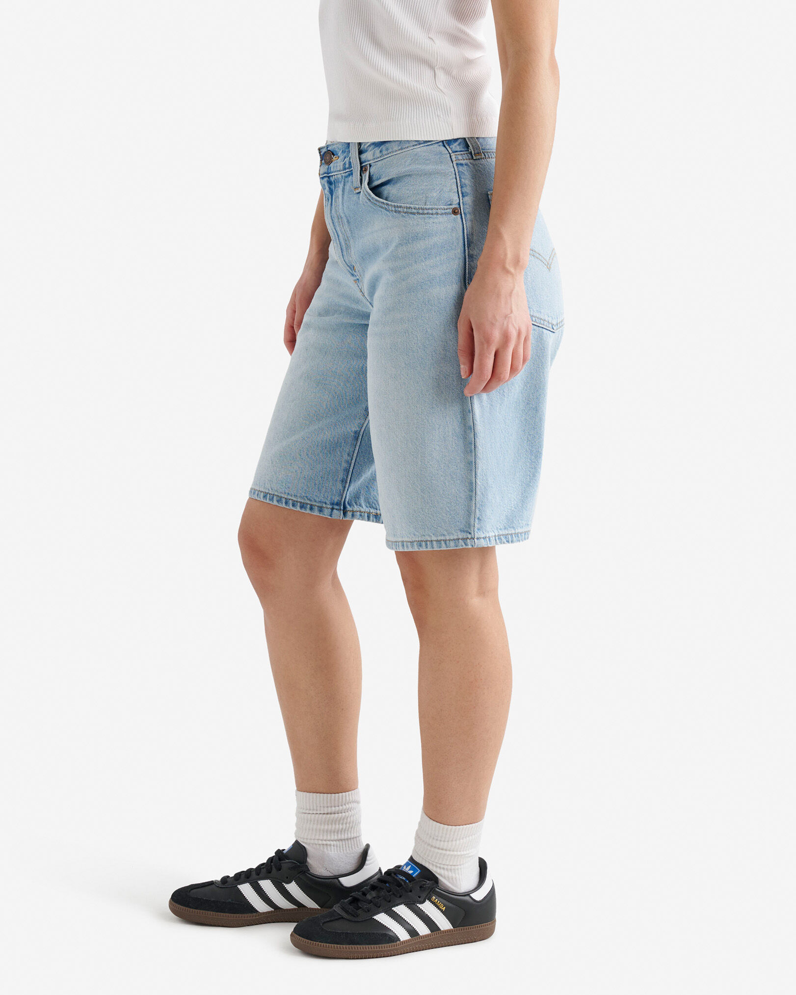 Short ample en denim Levi’s pour femmes