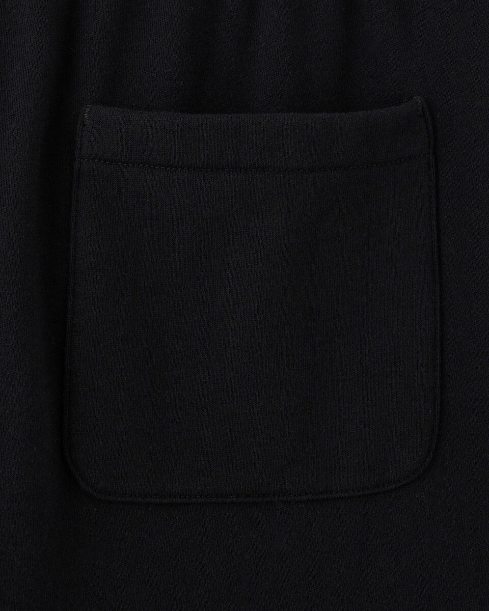 Pantalon ajusté à taille haute en molleton de coton bio Cooper
