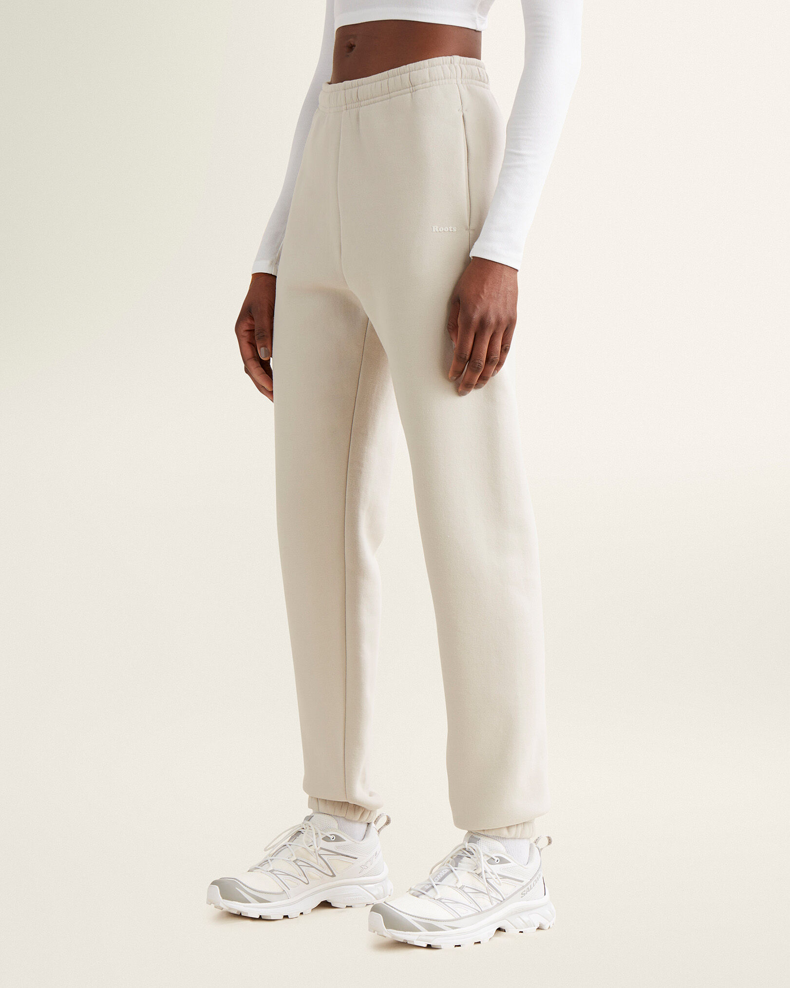 White best sale roots sweatpants