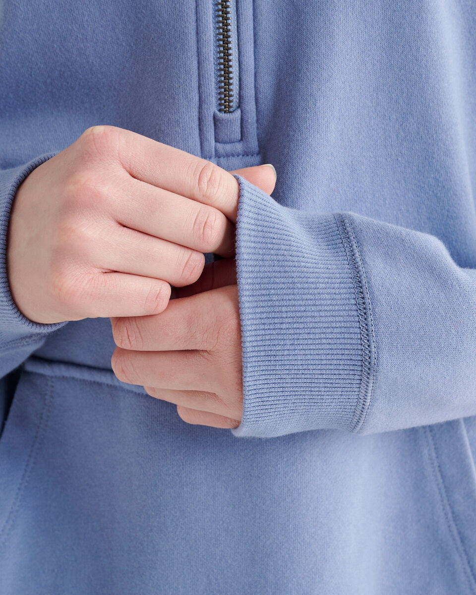 Organic Cooper Relaxed Half Zip Stein