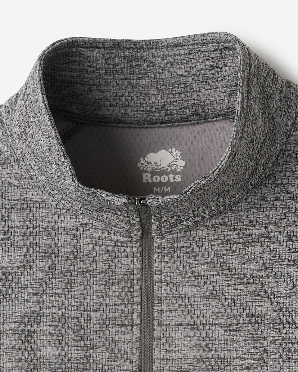 Active Textured Quarter Zip