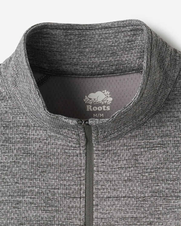 Active Textured Quarter Zip