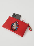 Rabbit Medium Zip Pouch