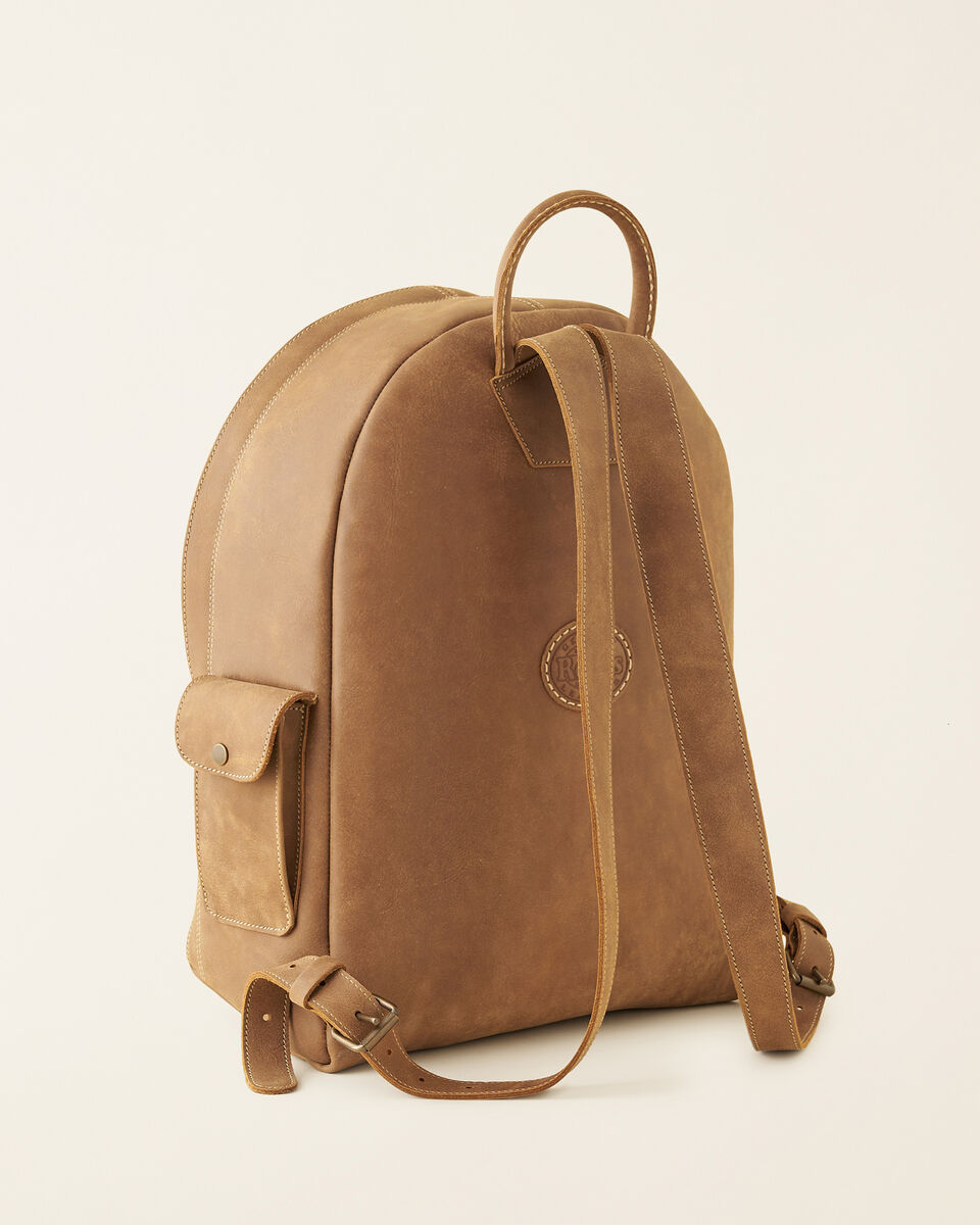 Sac à dos pour étudiant Beaver Canoe en cuir Tribe