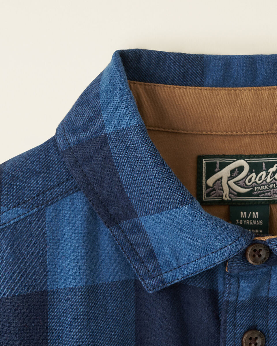 Kids Relaxed Park Plaid Shirt