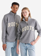 Roots Applique Half Zip Stein