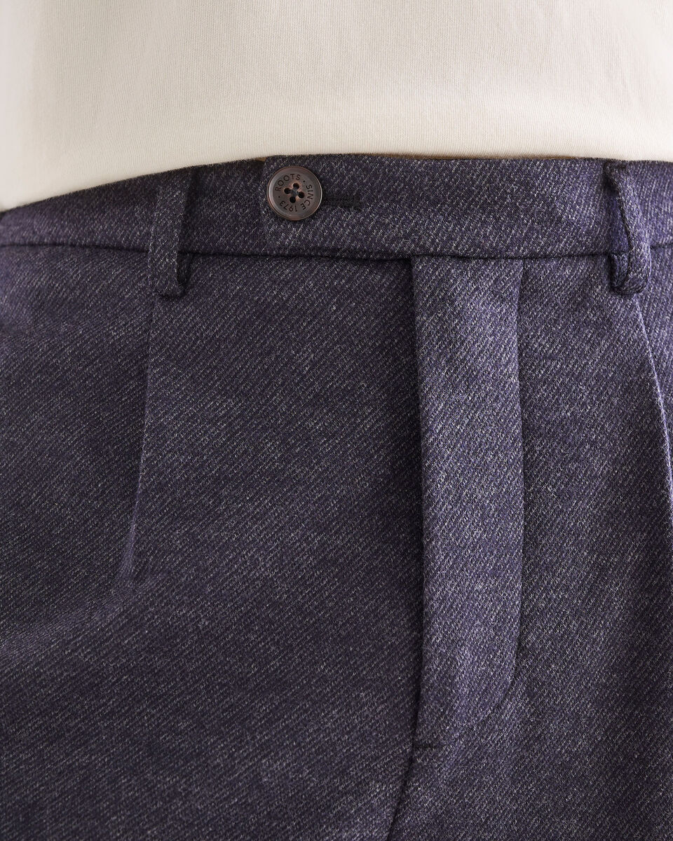 Woolen Relaxed Trouser