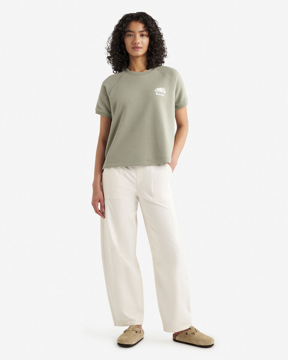 Organic Cooper Short Sleeve Terry Top