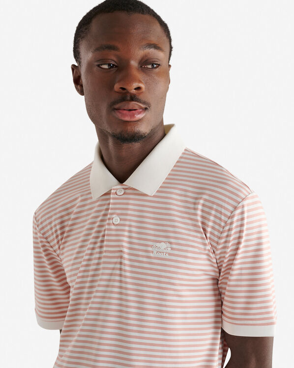 Renew Knit Striped Polo Renew Knit Striped Polo