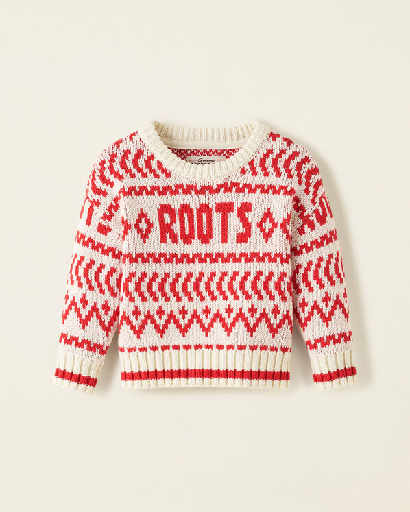 Baby Roots Fair Isle Sweater