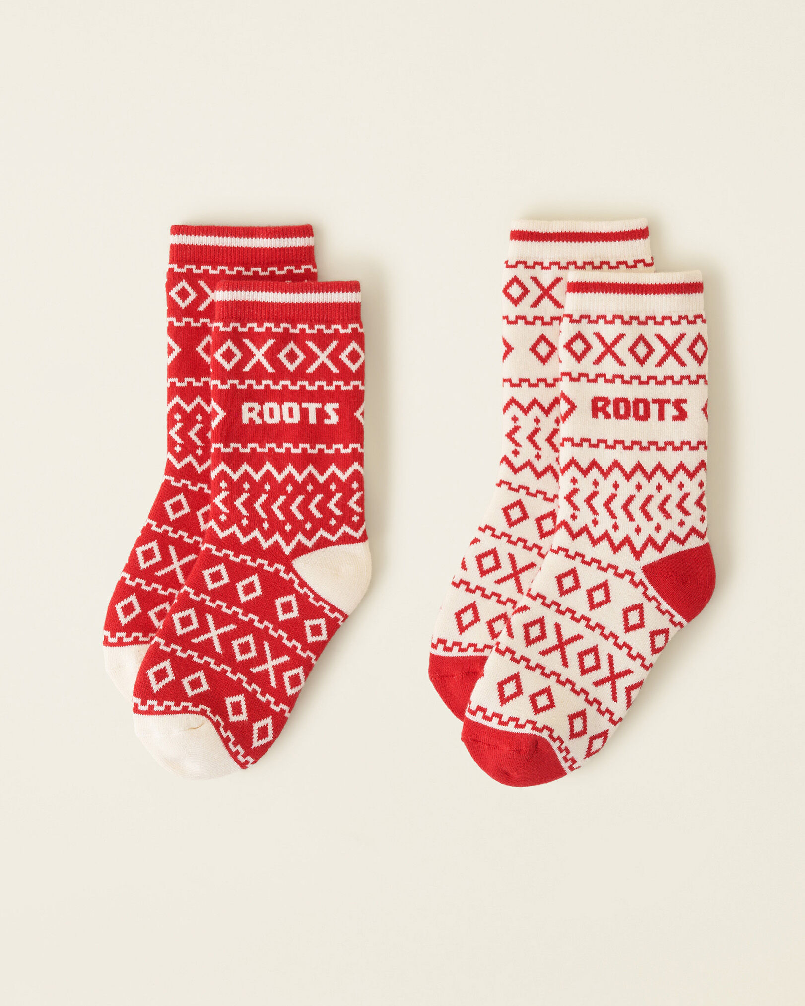 Kid Fair Isle Sock 2 Pack