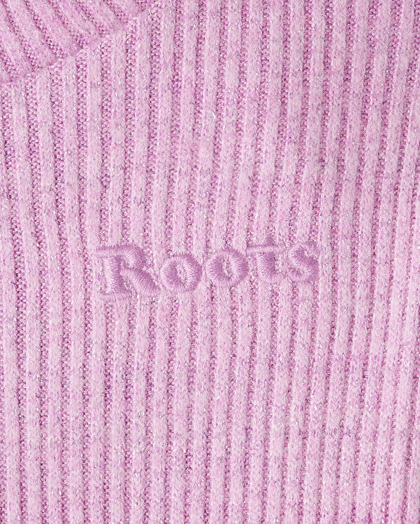 T-shirt côtelé scintillant Cooper pour toutes-petites