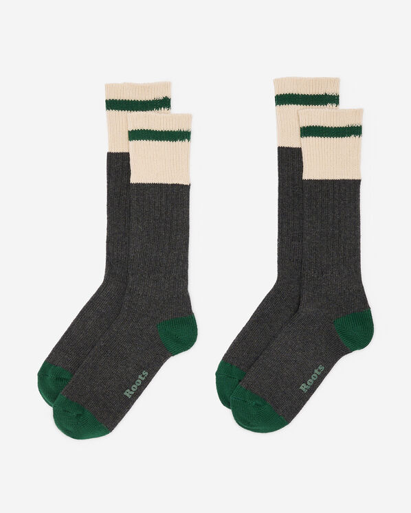 Adult Cotton Cabin Pop Sock 2 Pack