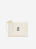 Monogram Wristlet Ivory