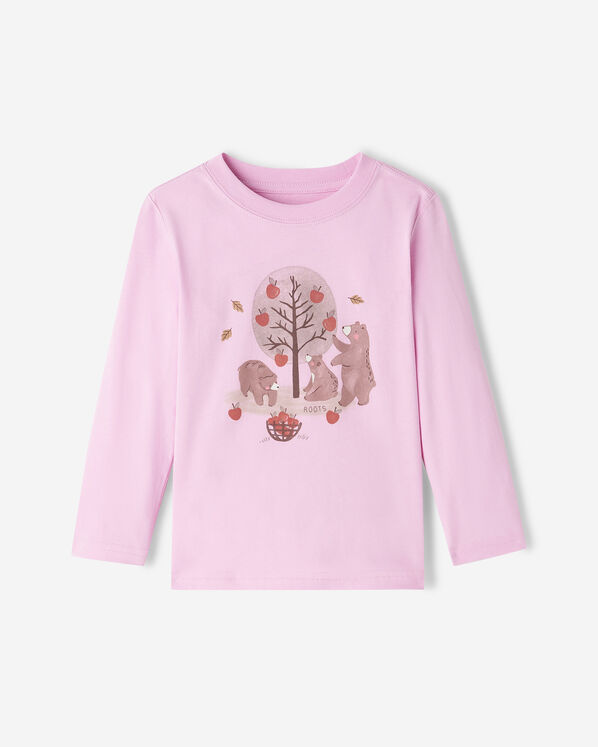 T-shirt &agrave; manches longues Ours douillet pour tout-petits