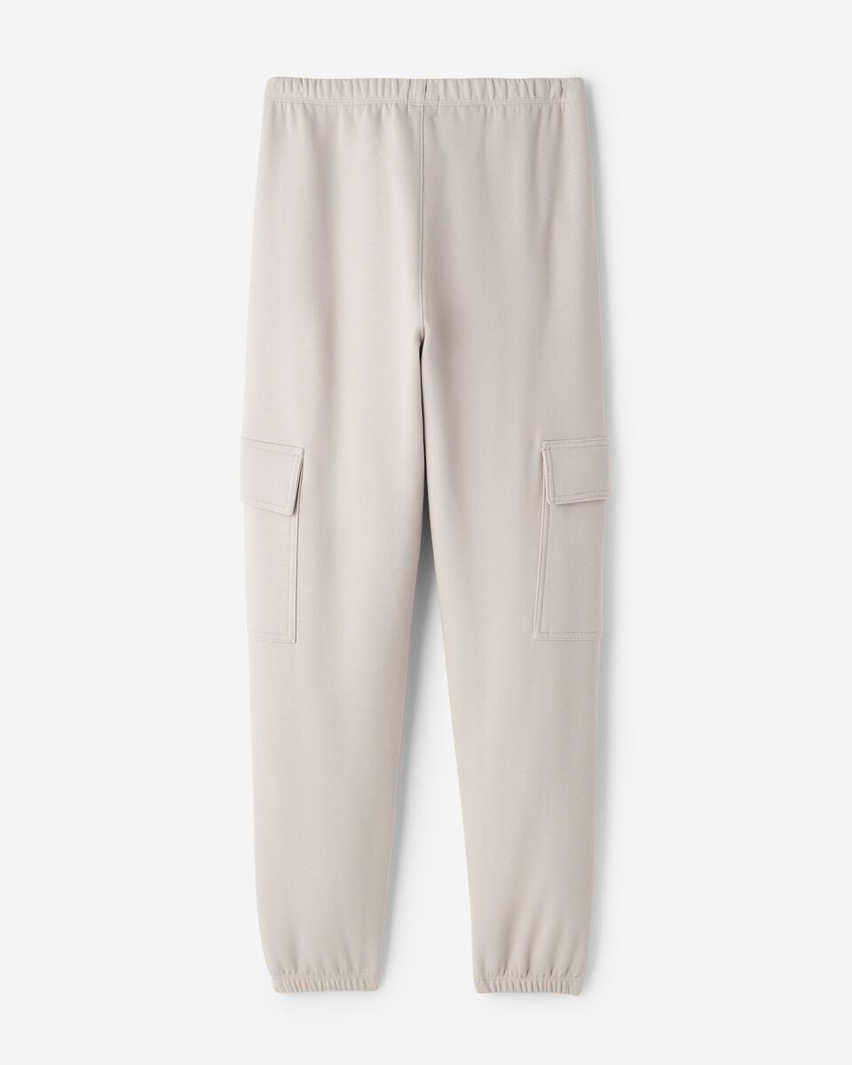 Pantalon cargo Cooper en molleton de coton bio