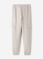 Pantalon cargo Cooper en molleton de coton bio