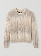 Snowy Fox Ombre Sweater