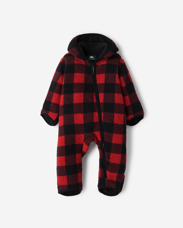 Baby Shearling Fleece Romper