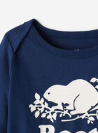 Baby Organic Cooper Beaver Bodysuit