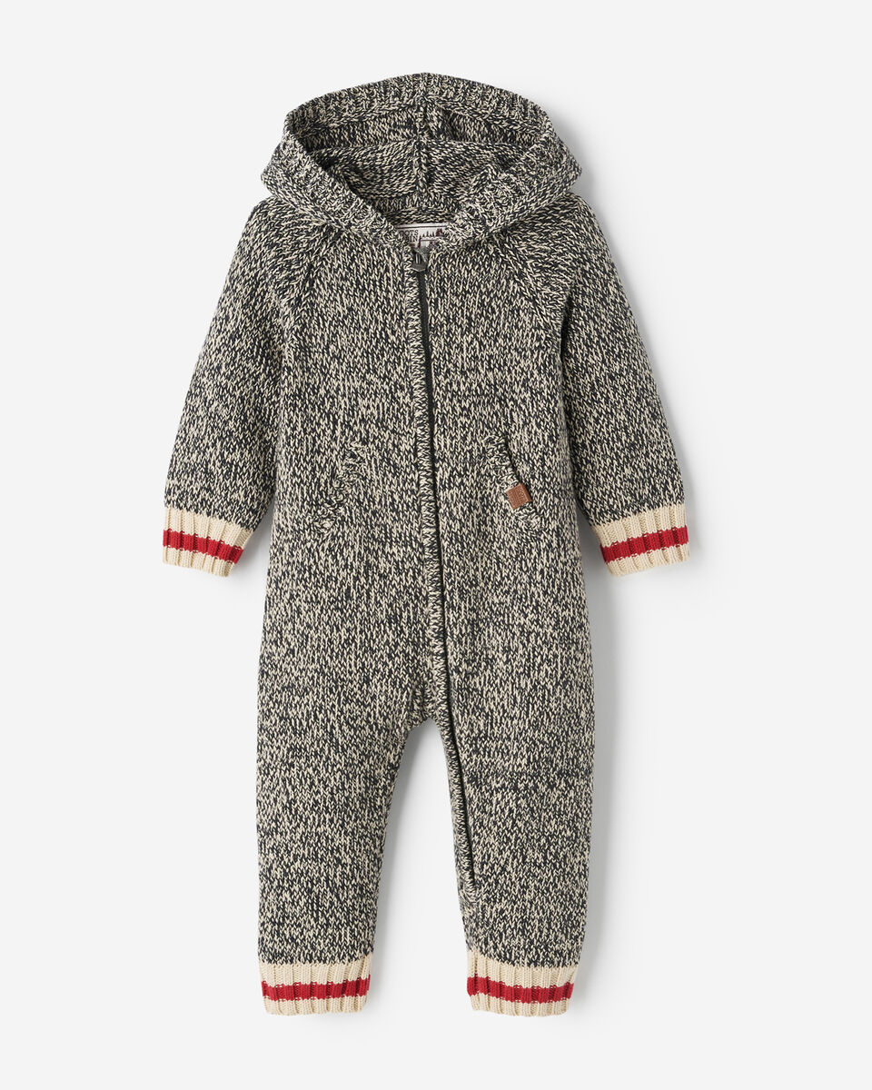 Barboteuse en tricot Cabane pour bébés