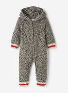 Barboteuse en tricot Cabane pour bébés