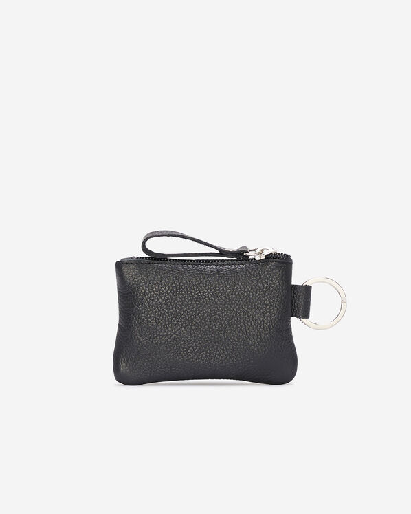 Pochette à glissière en cuir Cervino